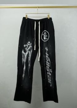 Flared Hellstar Sweats Size Medium