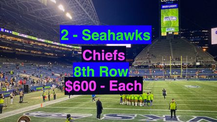 Seahawks Chiefs Tickets