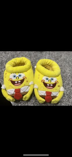 Universal Studios Miami Sponge Bob Slippers Youth X-Large $10