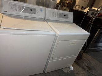 Kenmore Washer And Dryer Set On Good Working Condition 