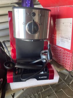 Free espresso machine