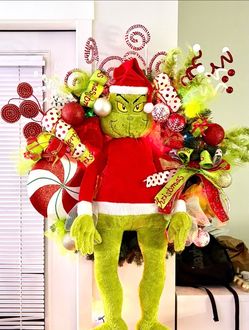 Christmas Wreath (Grinch) XL