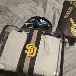 Brand New Padres Loungefly Crossbody And Wallet