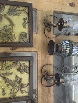 Candle And Picture Decoration