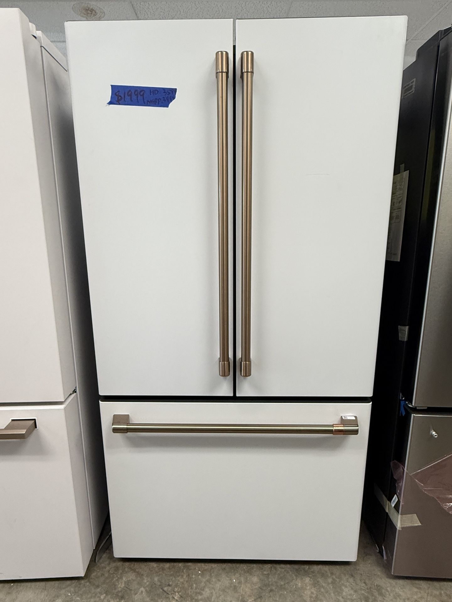 Cafe French Door Counter Depth Refrige Unused