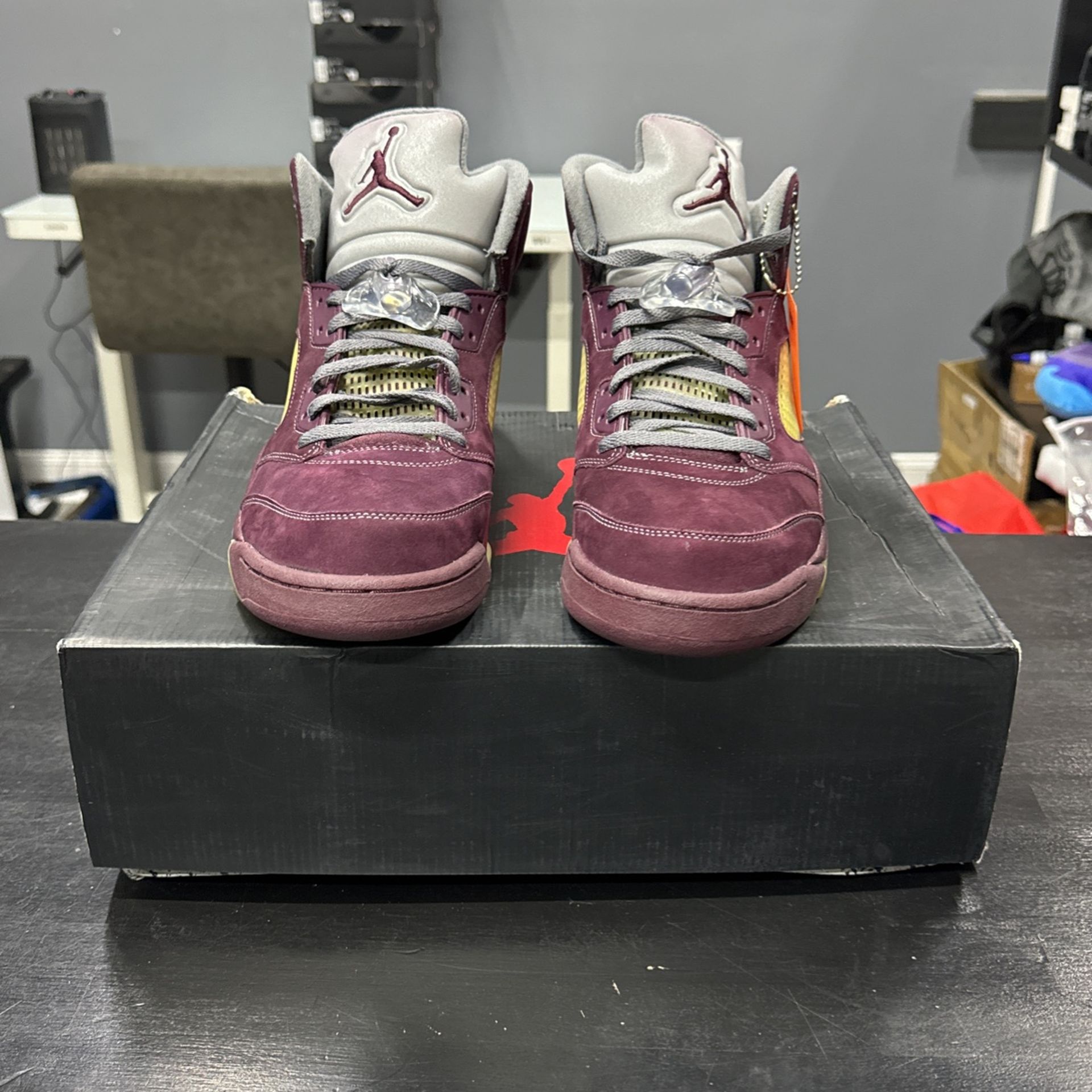 Jordan 5 Burgundy 2006 Size 13 New