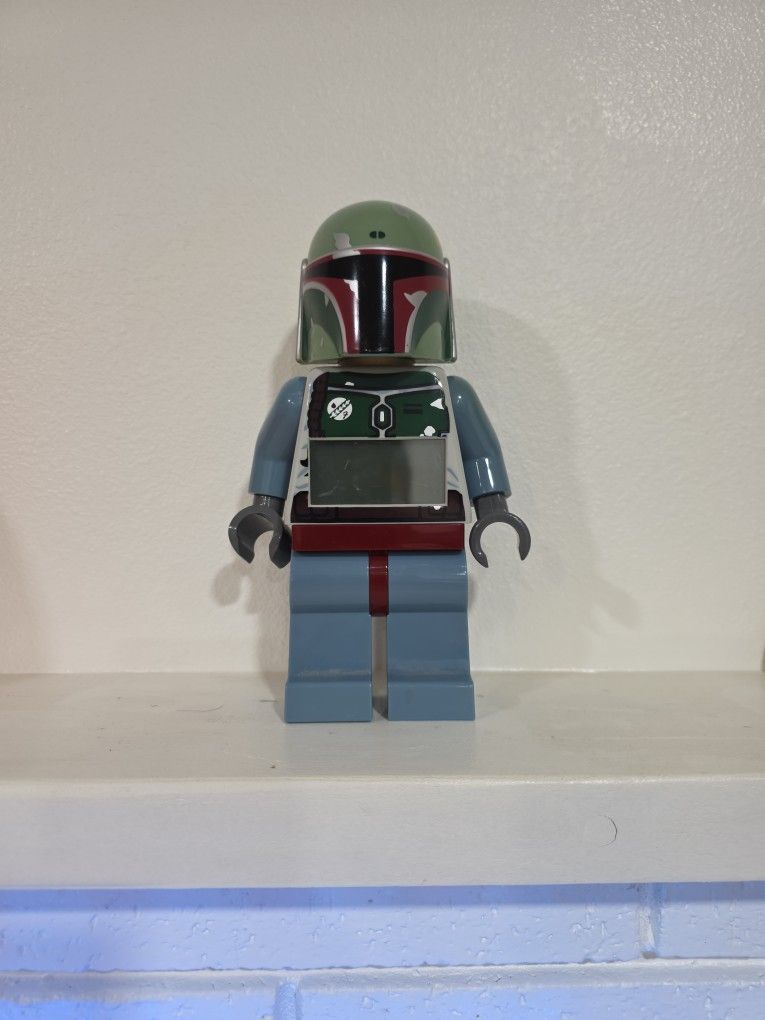 Lego Star Wars Boba Fett Alarm Clock