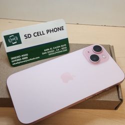 iPhone 15 128 GB Pink Unlocked For Any Carrier 