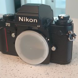 Nikon F3 HP Black 35mm SLR Film Camera - Made In Japan
