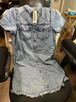 Denim dress size S