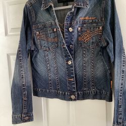 Rocawear Denim Jacket XL Junior Size