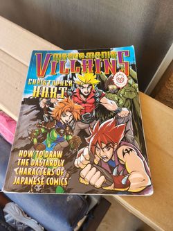 Manga Mania Villians book