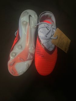 Nike Mercurial Vapor 15 Elite FG Orange & red with black Nike swoosh Brand new with tags no box size 4.5 #football #soccer
