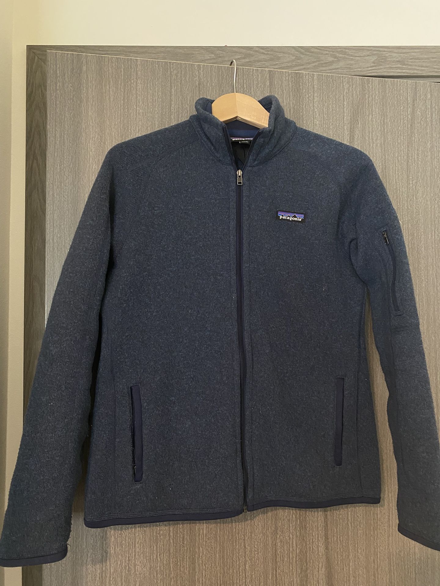 Patagonia Sz M Blue Better Sweater Jacket
