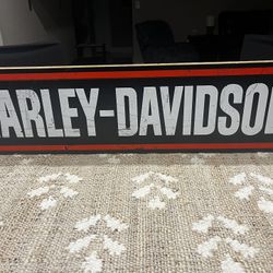 Harley Davidson Sign 