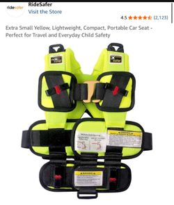 Portable Car Seat Ride Safer