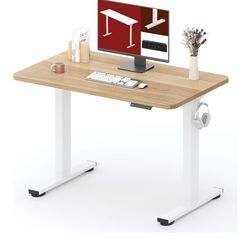SANODESK Standing Desk Height Adjustable Electric 40x24