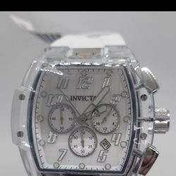 invicta S1 Rally Kinesia Anatomic  Men's Watch 47mm white 