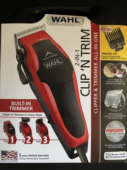 Wahl clipper and trimmer