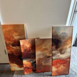 4 Piece Artwork 