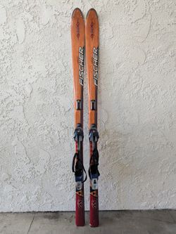 Fischer Allmax Skis with Bindings