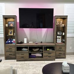 Tv Console Media Table 