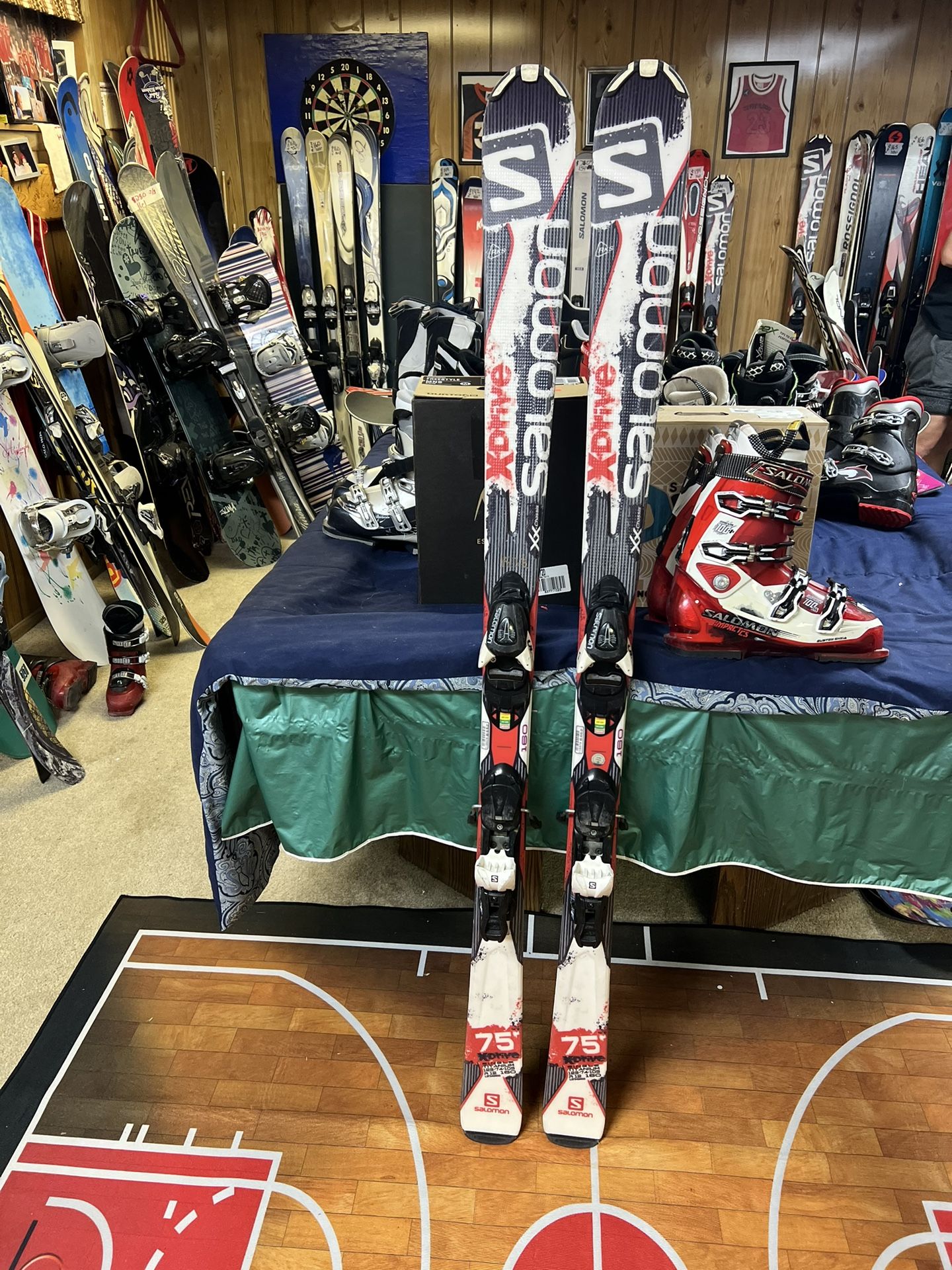 Salomon Ski Package With Boots And Bindings