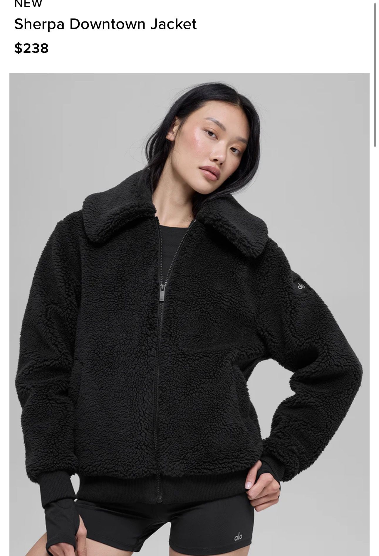 Alo Downtown Sherpa Jacket