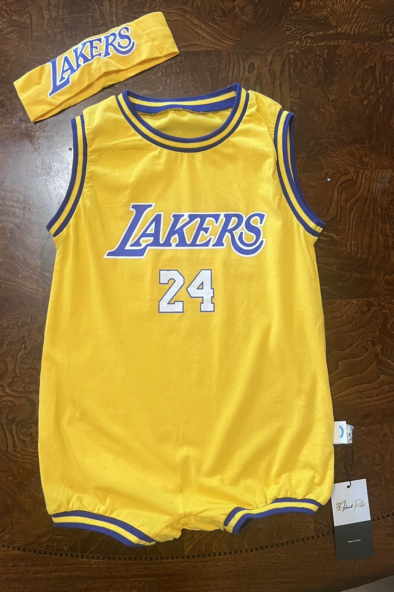 Lakers #24 Toddler Romper