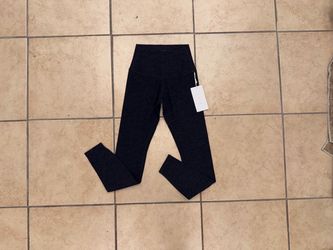 NWT TAVI High Waisted Tight Leggings Womens Sz S Heather Dark Gray Active Gym