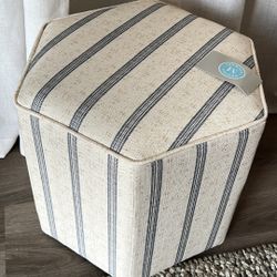 Martha Stewart Ellen Accent Ottoman 