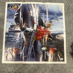 1978 Yes Tormato Record Store Promo Poster 24 X 24” Original Vintage