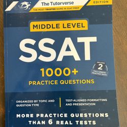 SSAT Study Guide / Practice Questions