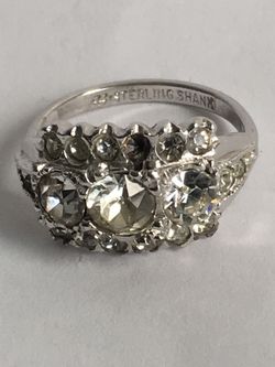 VINTAGE STERLING SILVER RING WOMENS SIZE 6