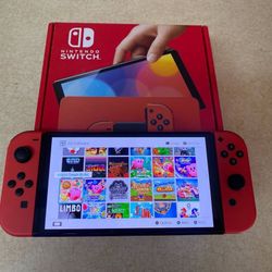 Nintendo Swith OLED with 100 Switch Games And Over 7500 Reteo Arcade Games