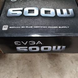 EVGA 600W 80plus Power Supply 