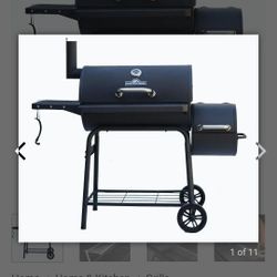 Brand new smoker still in the box. Ended up just going with propane.