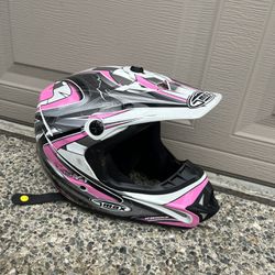 Dirtbike helmets  size youth, large