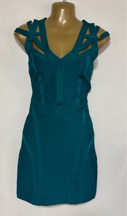NWOT iconic bebe Bandage Cocktail Dress Small