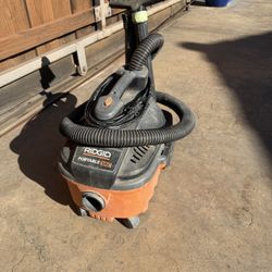 Rigid Shop Vac 5hp 4gal