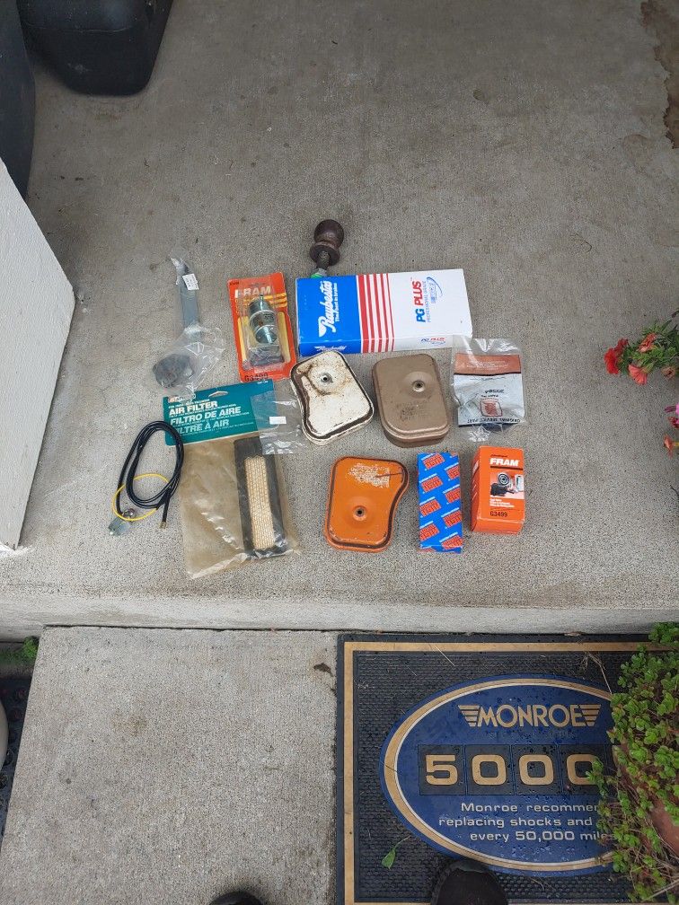Lawn Mower Car Parts Lot
