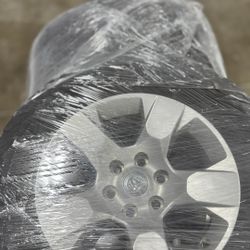 Set Of 4 BF Goodrich A/T Tires W 18” Ram 1500 OEM wheels 