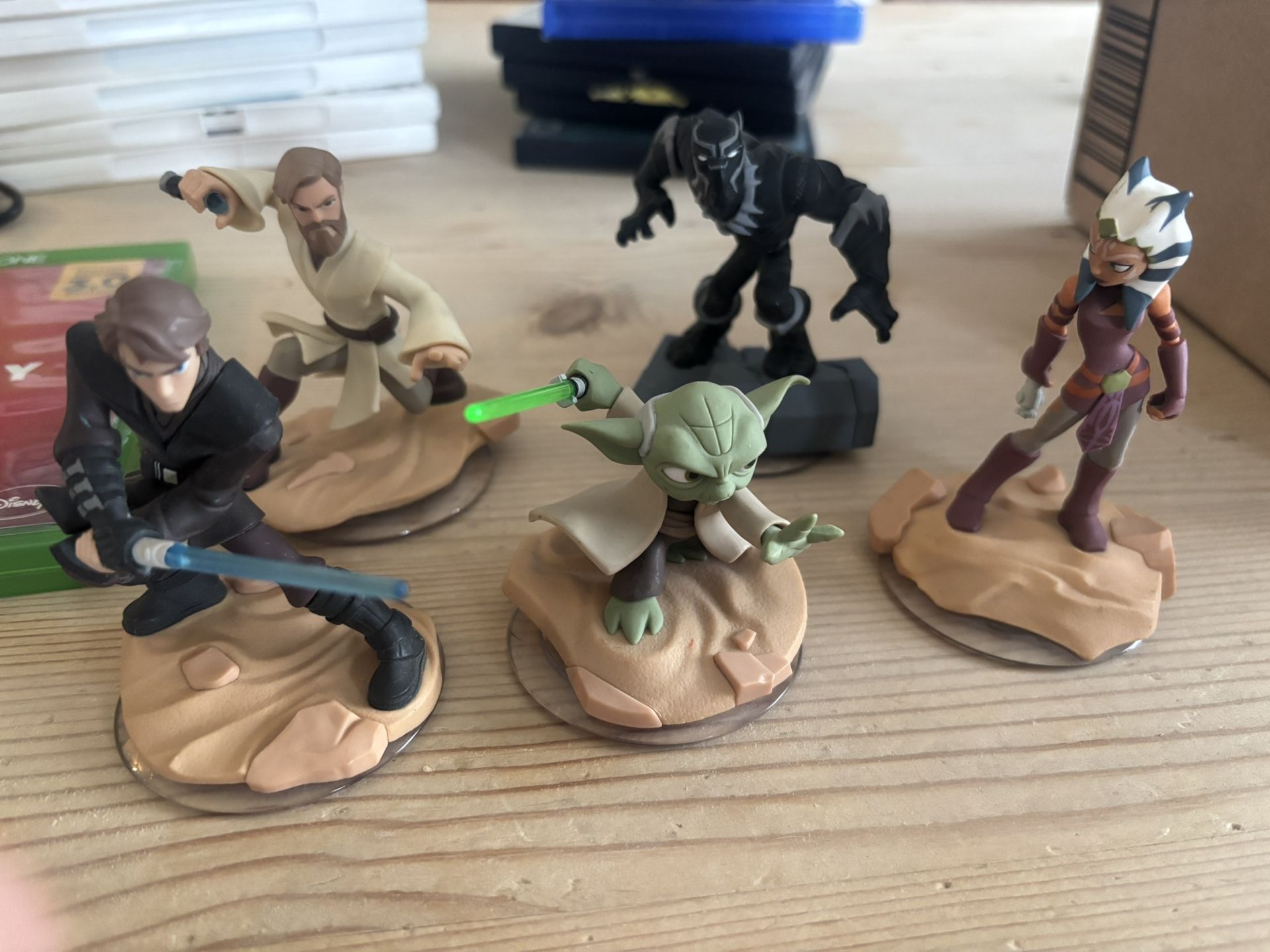 Disney Infinity Characters Lot Of 6
