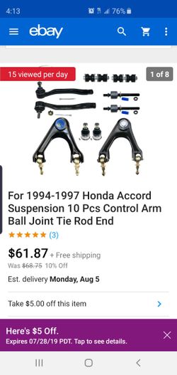 Accord parts