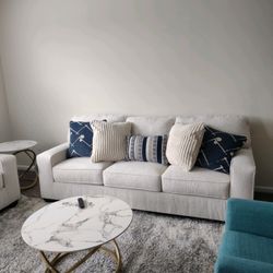 Ivory Couch (pillows Not Included)