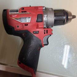 Milwaukee M12 FUEL 12V Lithium-Ion Brushless Cordless 1/2 in. Hammer Drill (Tool-Only)