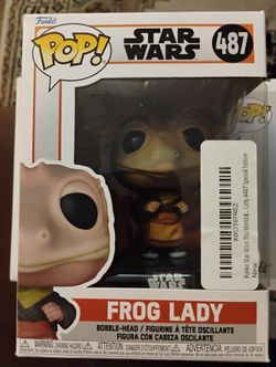 Funko Pop Star Wars Frog Lady#487