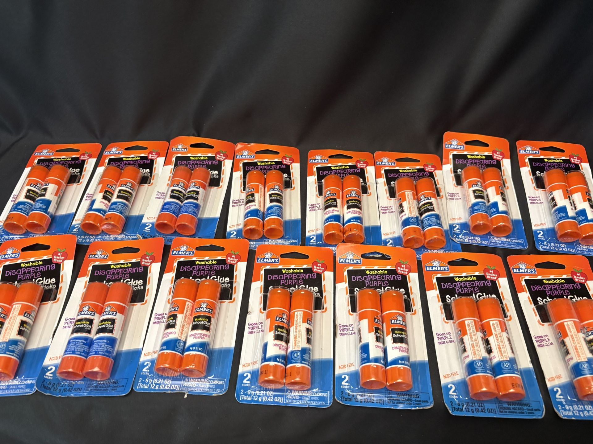 30 Glue Sticks Elmers New 15 2 Packs Disappearing Purple