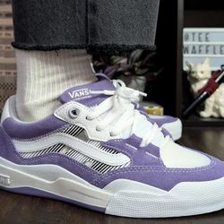 NEW Skate 2 Wayvee Men’s Sneaker, Purple/White, Size 9