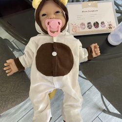 Reborn Baby Doll 100% Silicon 